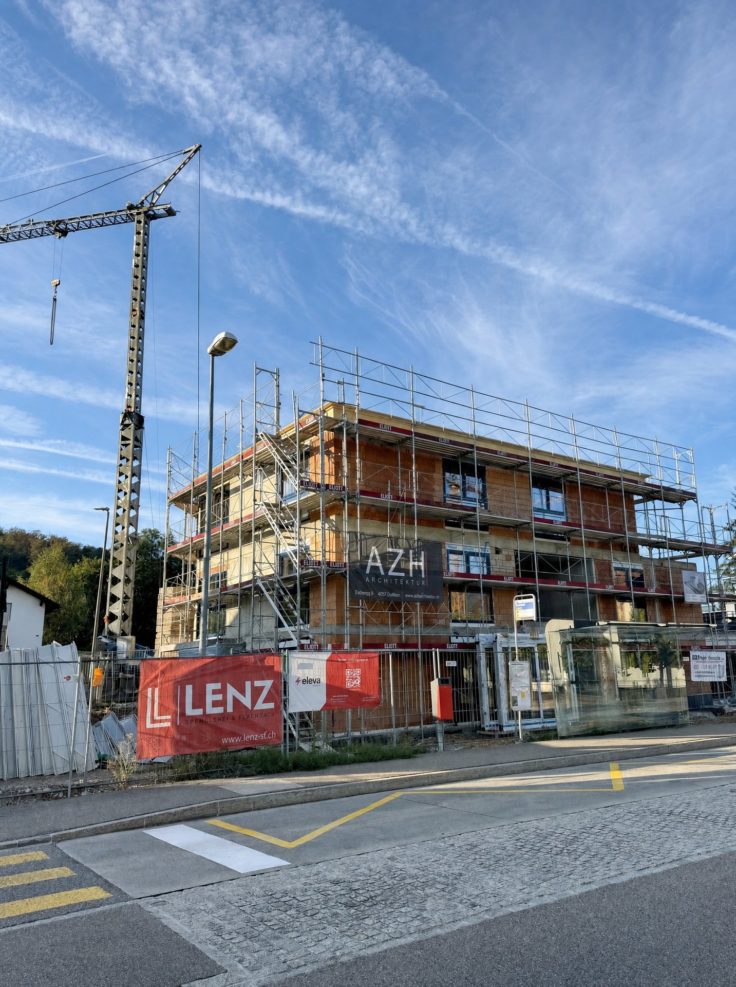 Neubau Mehrfamilienhaus, Kappel