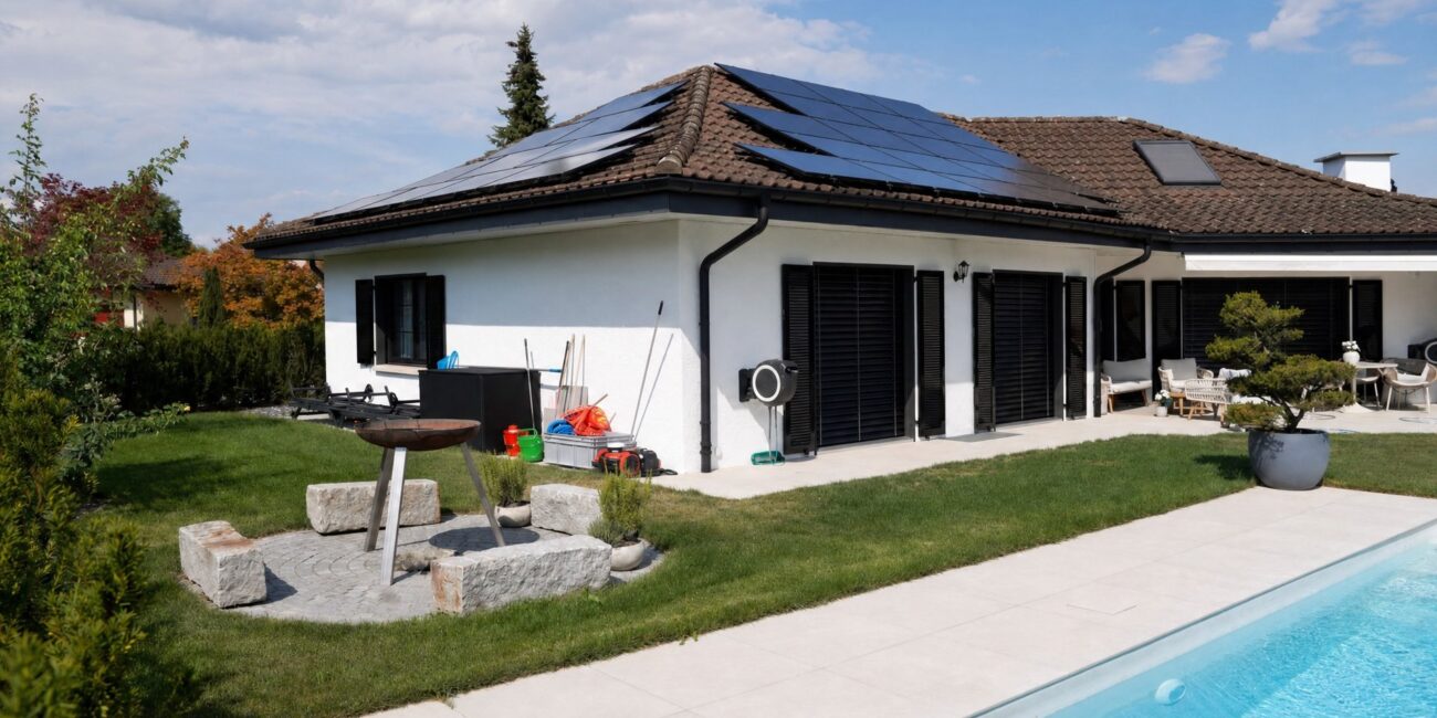 Umbau Einfamilienhaus mit PV-Anlage und Speicher, Oberentfelden