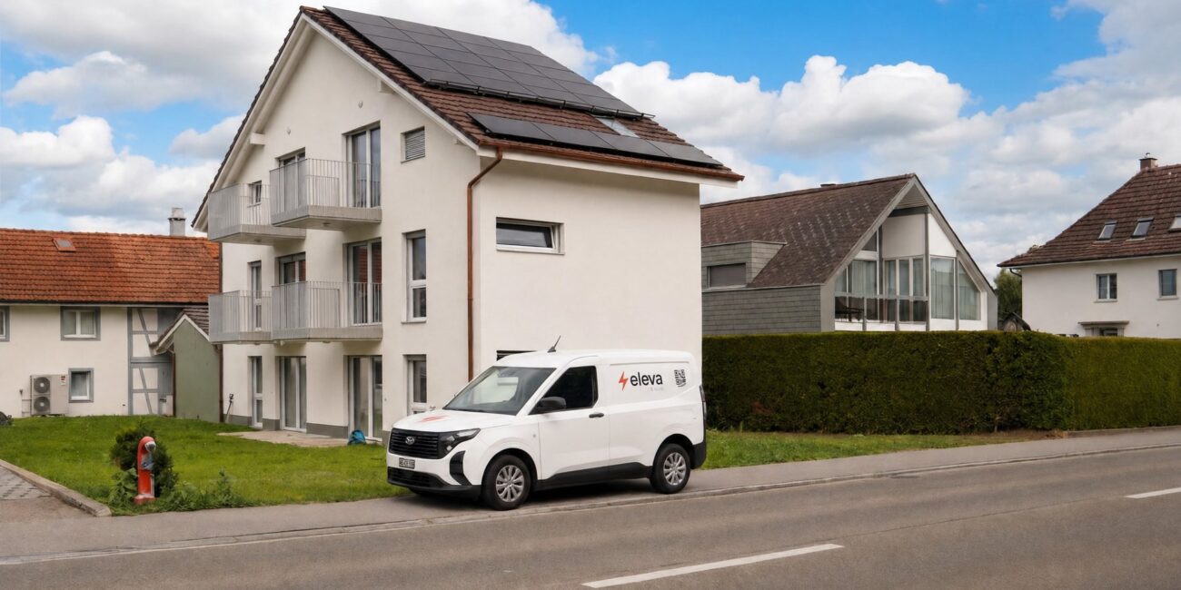 Neubau Mehrfamilienhaus mit PV-Anlage, Wynau